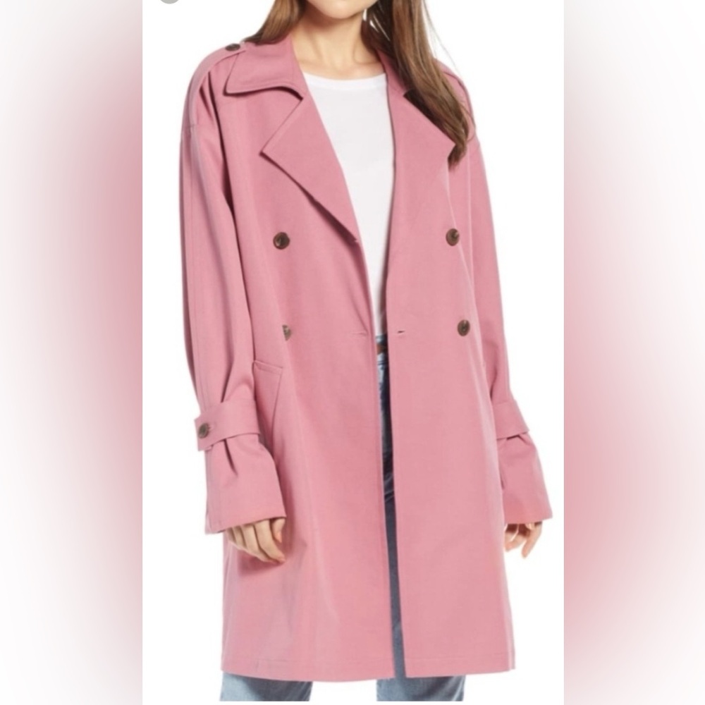 Double-Breasted overcoat Size XL EUC NWOT women’s oversized